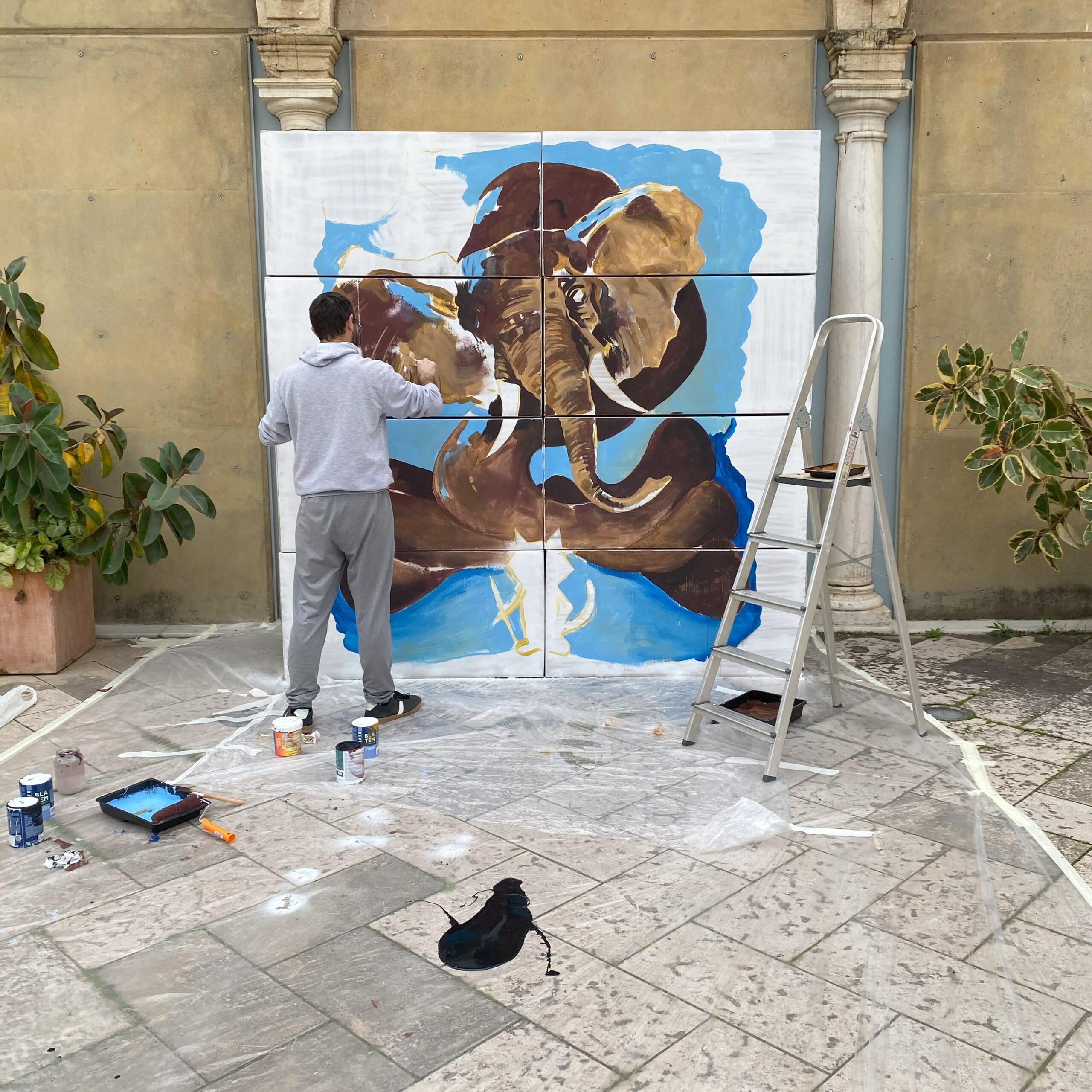 Exposición EnCaja 2025. El muro del arte urbano Cordobés